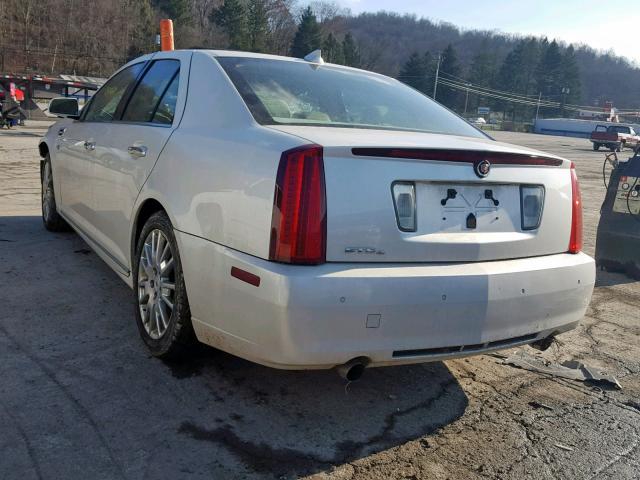 1G6DU6EV6A0125750 - 2010 CADILLAC STS WHITE photo 3