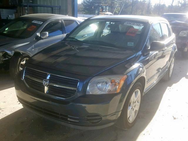 1B3HB48BX7D404678 - 2007 DODGE CALIBER SX BLUE photo 2