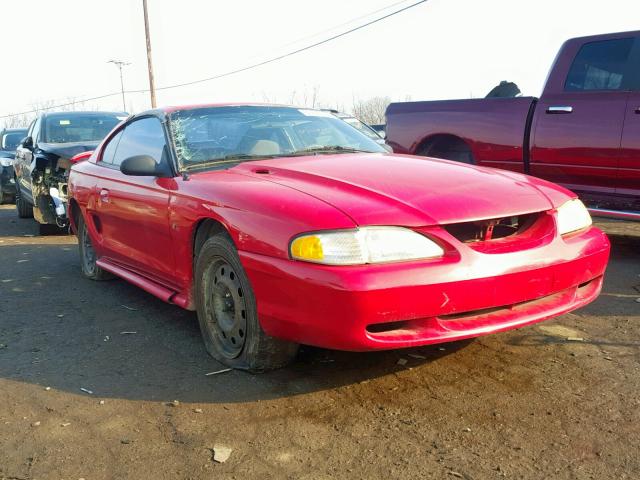 1FALP42T2SF201489 - 1995 FORD MUSTANG GT RED photo 1