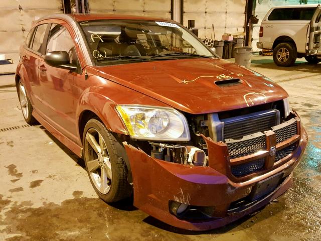 1B3HB68FX8D722350 - 2008 DODGE CALIBER SR BURGUNDY photo 1