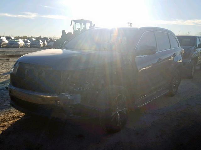 5TDJKRFH0GS242701 - 2016 TOYOTA HIGHLANDER ნაცრისფერი ფოტო 2