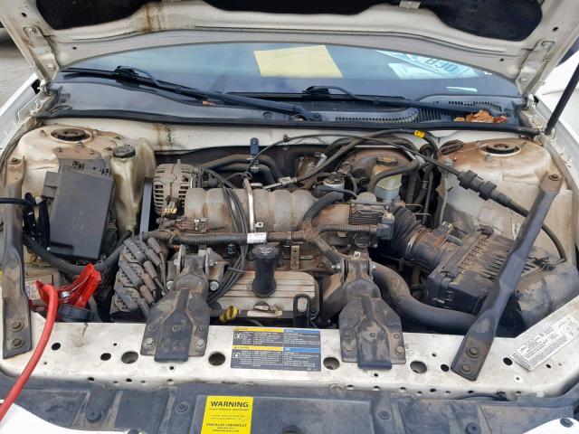 2G2WP522451201546 - 2005 PONTIAC GRAND PRIX თეთრი ფოტო 7
