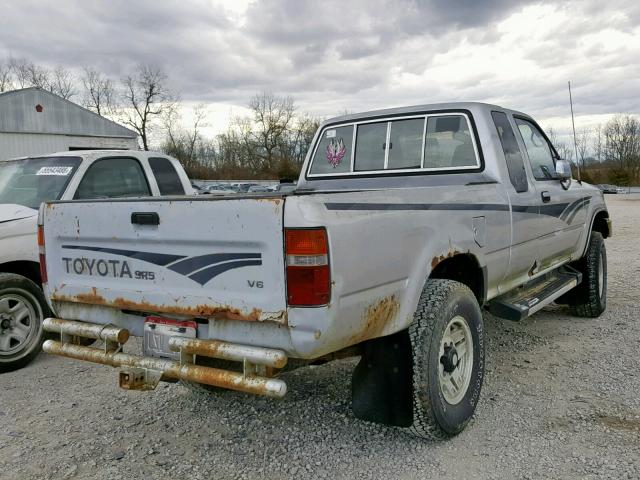 JT4VN13G9N5085758 - 1992 TOYOTA PICKUP 1/2 GRAY photo 4