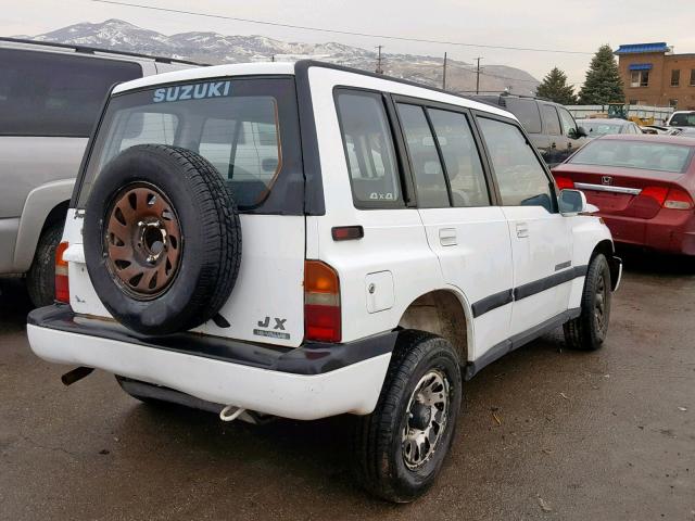 JS3TD02V9N4104109 - 1992 SUZUKI SIDEKICK J WHITE photo 4