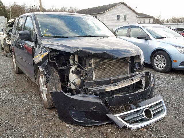 2V4RW3D12AR272220 - 2010 VOLKSWAGEN ROUTAN SE BLACK photo 1