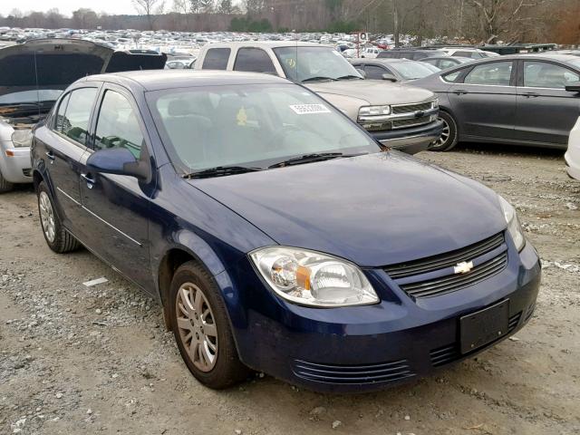 1G1AD5F54A7144337 - 2010 CHEVROLET COBALT 1LT BLUE photo 1