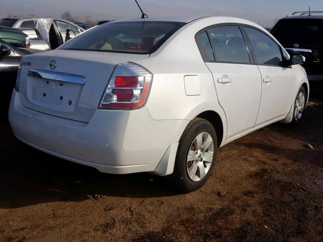 3N1AB6APXAL615773 - 2010 NISSAN SENTRA 2.0 WHITE photo 4