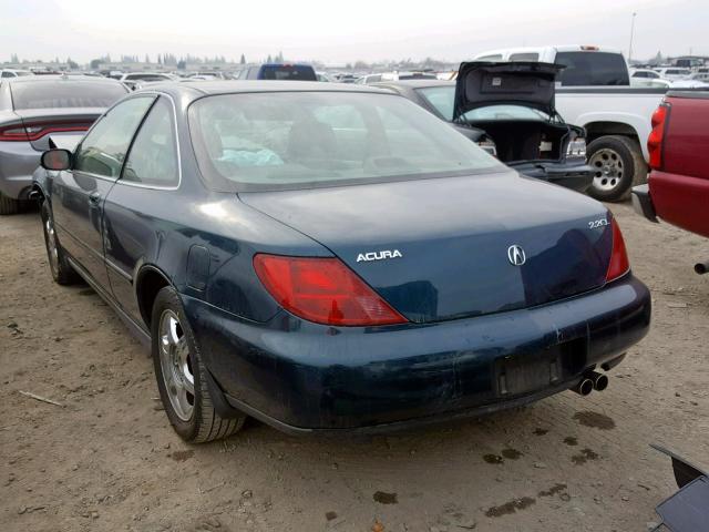 19UYA1253VL018076 - 1997 ACURA 2.2CL GREEN photo 3