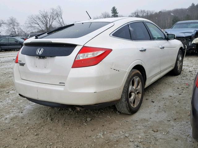 5J6TF2H55BL003804 - 2011 HONDA ACCORD CRO WHITE photo 4