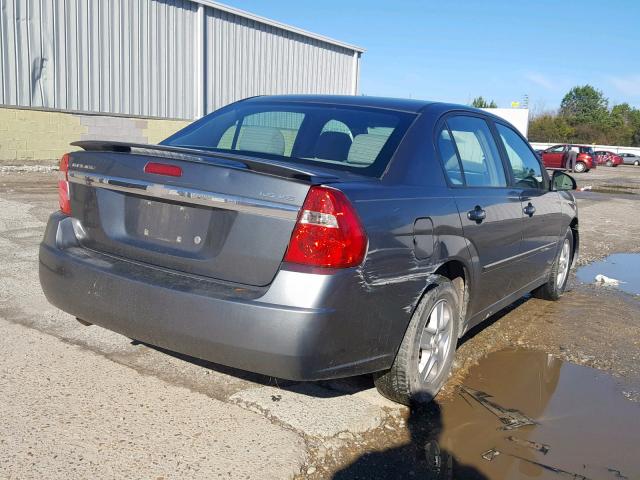 1G1ZT54845F148094 - 2005 CHEVROLET MALIBU LS GRAY photo 4