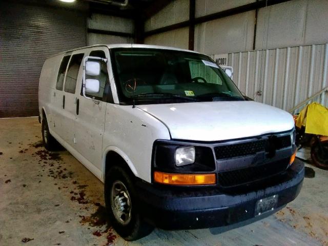 1GBHG39C381224371 - 2008 CHEVROLET EXPRESS G3 WHITE photo 1