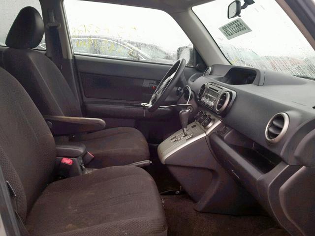 JTLKE50E491070731 - 2009 TOYOTA SCION XB Күміс фото 5