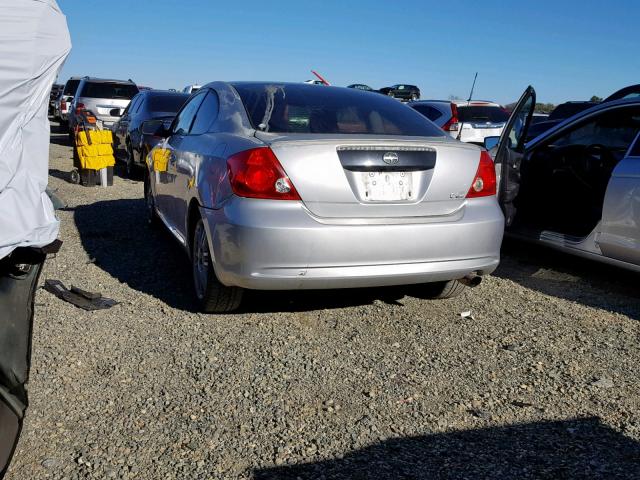 JTKDE177070177050 - 2007 TOYOTA SCION TC Gümüş foto 3