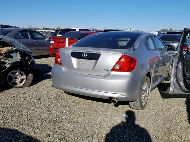 JTKDE177070177050 - 2007 TOYOTA SCION TC Gümüş foto 4