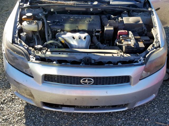 JTKDE177070177050 - 2007 TOYOTA SCION TC Gümüş foto 7