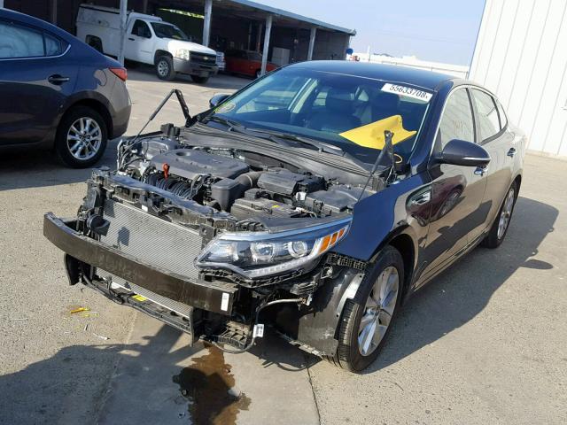 5XXGU4L33JG232978 - 2018 KIA OPTIMA EX CHARCOAL photo 2