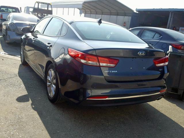 5XXGU4L33JG232978 - 2018 KIA OPTIMA EX CHARCOAL photo 3
