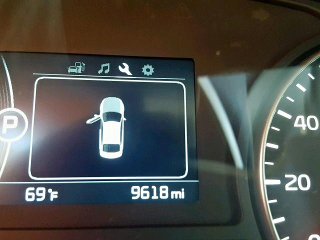 5XXGU4L33JG232978 - 2018 KIA OPTIMA EX CHARCOAL photo 8