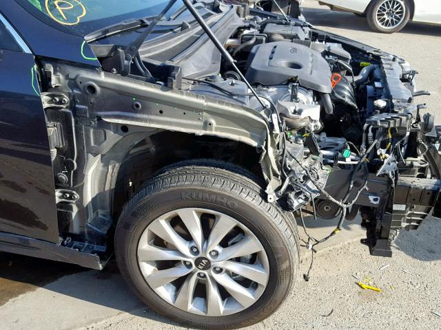 5XXGU4L33JG232978 - 2018 KIA OPTIMA EX CHARCOAL photo 9