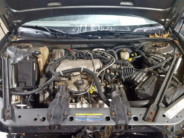 2G4WS52J951115033 - 2005 BUICK CENTURY CU GRAY photo 7