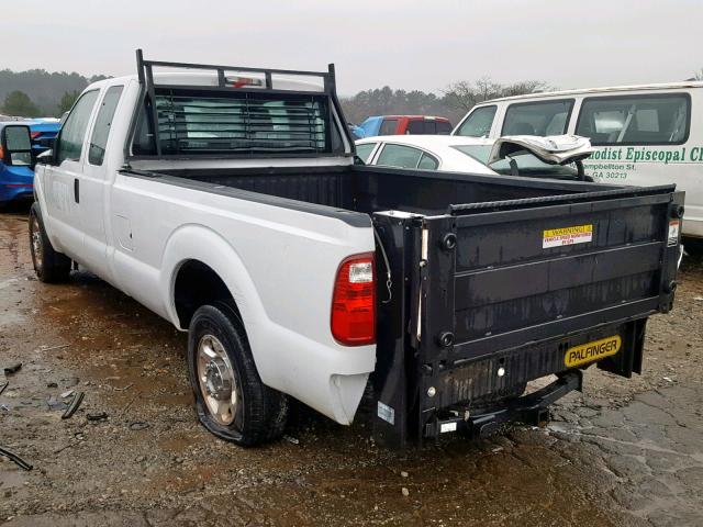 1FT7X2A67GEB76243 - 2016 FORD F250 SUPER WHITE photo 3