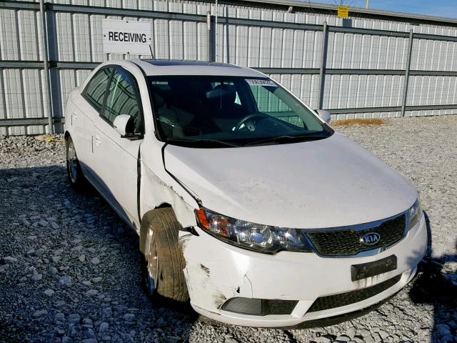 KNAFU4A20B5403520 - 2011 KIA FORTE EX WHITE photo 1