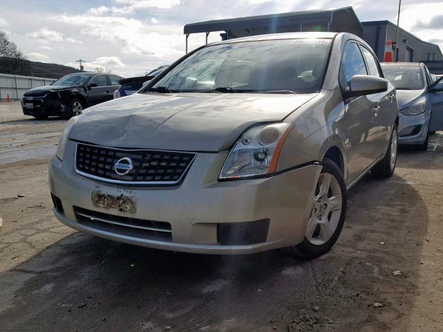 3N1AB61E27L602913 - 2007 NISSAN SENTRA 2.0 BEIGE photo 2