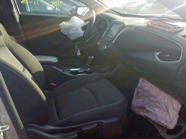 1G1ZB5ST1JF163172 - 2018 CHEVROLET MALIBU LS SILVER photo 5