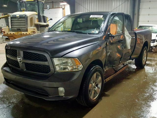 1C6RR7FG0KS513970 - 2019 RAM 1500 CLASS CHARCOAL photo 2