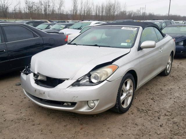 4T1FA38PX6U104454 - 2006 TOYOTA CAMRY SOLA SILVER photo 2