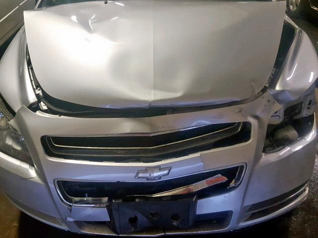 1G1ZC5EB2AF129757 - 2010 CHEVROLET MALIBU 1LT 银色 照片 9