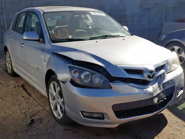 JM1BK343171683775 - 2007 MAZDA 3 HATCHBAC SILVER photo 1