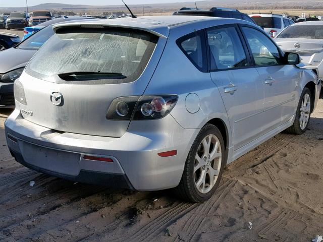 JM1BK343171683775 - 2007 MAZDA 3 HATCHBAC SILVER photo 4