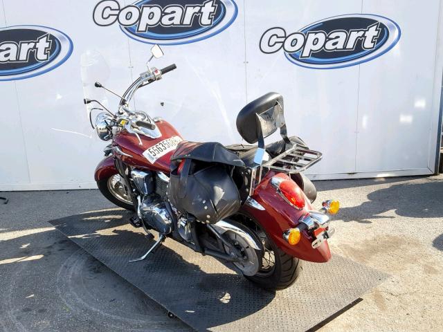 JKAVN2B119A052442 - 2009 KAWASAKI VN900 B RED photo 3