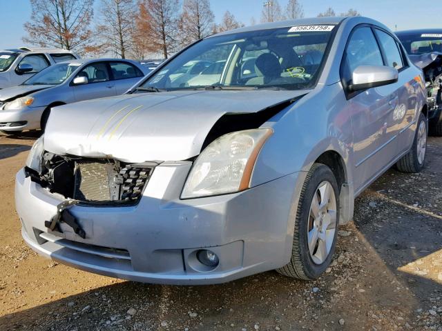 3N1AB61E39L618606 - 2009 NISSAN SENTRA 2.0 SILVER photo 2