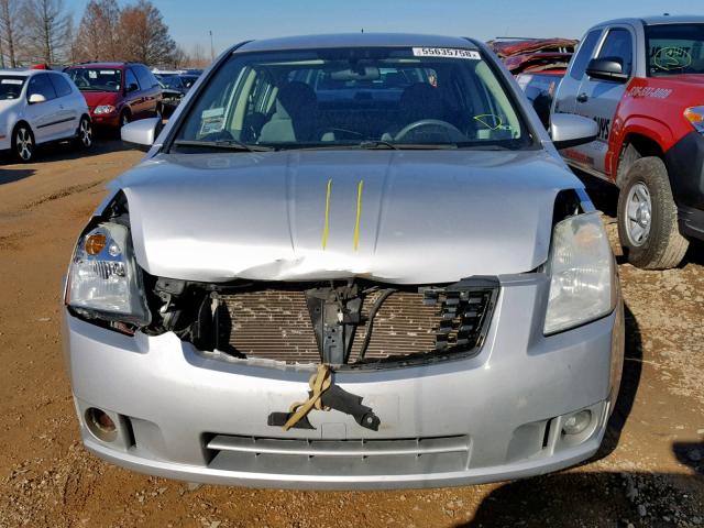 3N1AB61E39L618606 - 2009 NISSAN SENTRA 2.0 SILVER photo 7