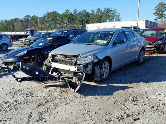 1G1ZA5EU3BF147080 - 2011 CHEVROLET MALIBU LS 银色 照片 2