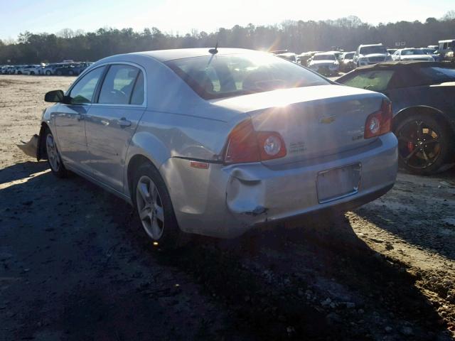 1G1ZA5EU3BF147080 - 2011 CHEVROLET MALIBU LS 银色 照片 3
