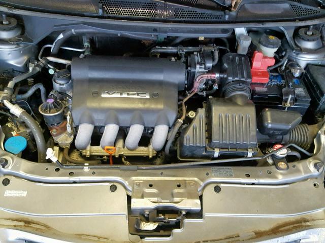 JHMGD37627S008211 - 2007 HONDA FIT S 灰色 照片 7