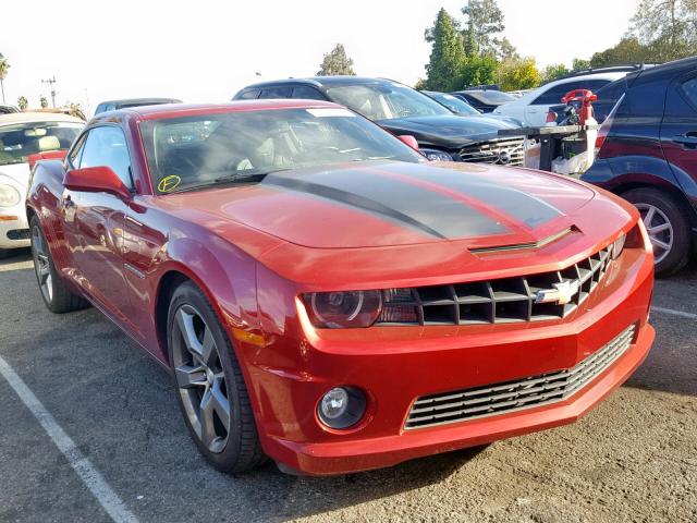 2G1FK1EJ4C9203083 - 2012 CHEVROLET CAMARO 2SS RED photo 1