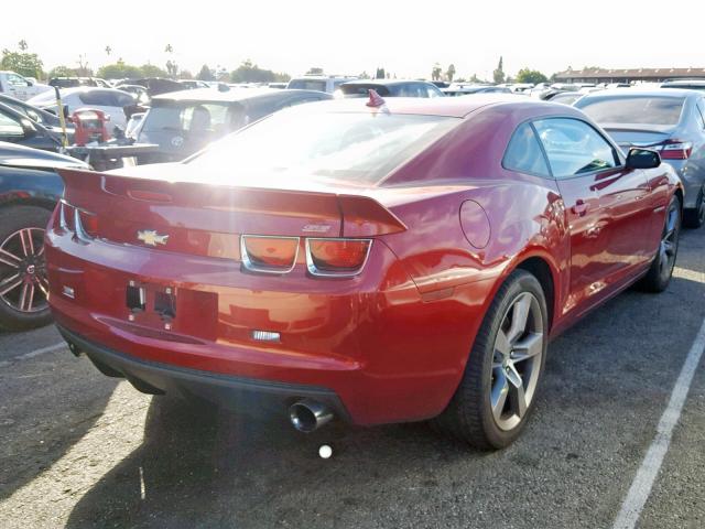 2G1FK1EJ4C9203083 - 2012 CHEVROLET CAMARO 2SS RED photo 4