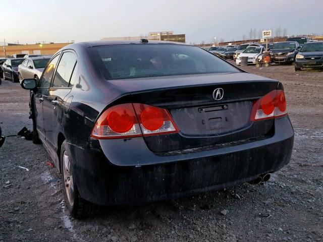 2HHFD56788H201777 - 2008 ACURA CSX TECHNO BLACK photo 3