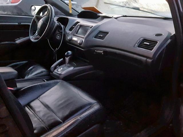 2HHFD56788H201777 - 2008 ACURA CSX TECHNO BLACK photo 5