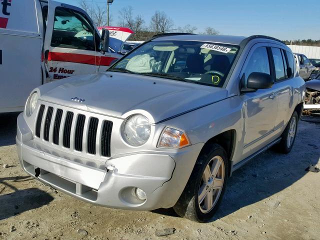 1J4NT4FB7AD672882 - 2010 JEEP COMPASS SP SILVER photo 2