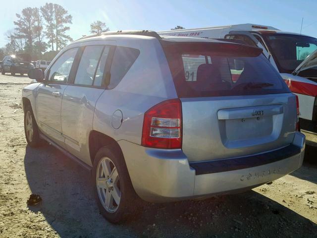 1J4NT4FB7AD672882 - 2010 JEEP COMPASS SP SILVER photo 3
