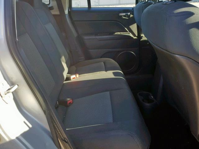 1J4NT4FB7AD672882 - 2010 JEEP COMPASS SP ვერცხლისფერი ფოტო 6