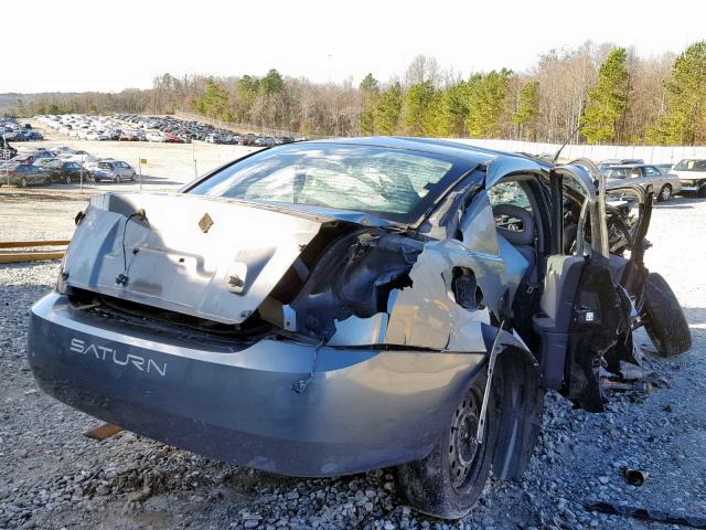 1G8AJ52F94Z183054 - 2004 SATURN ION LEVEL GRAY photo 4