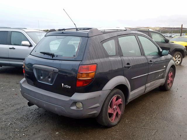 5Y2SL62873Z405326 - 2003 PONTIAC VIBE GRAY photo 4