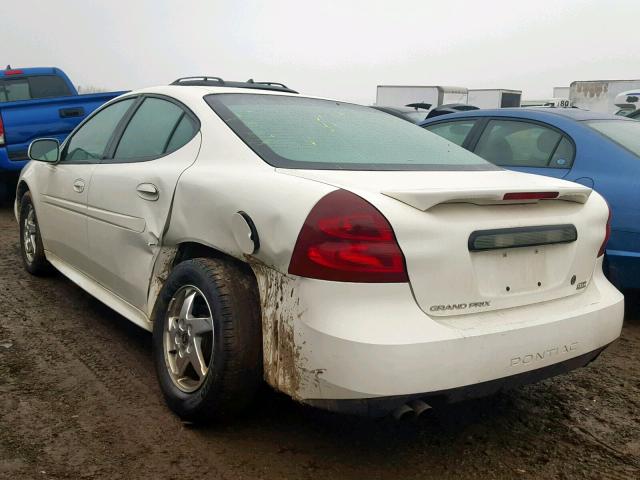 2G2WR524541351479 - 2004 PONTIAC GRAND PRIX WHITE photo 3