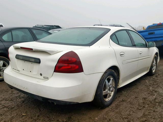 2G2WR524541351479 - 2004 PONTIAC GRAND PRIX WHITE photo 4